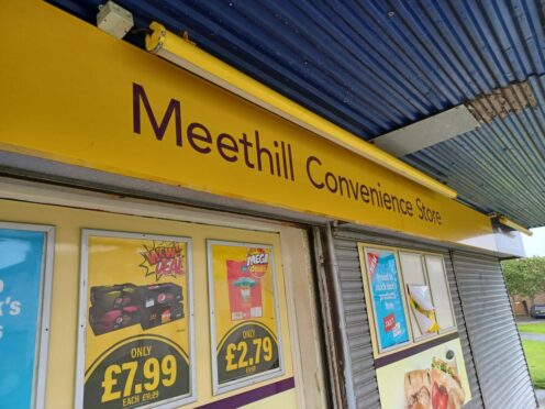 Jay Jamieson appeared at Aberdeen Sheriff Court in connection with the alleged attempted robbery at Meethill Convenience Store in Peterhead..