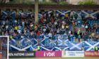 Scotland fans in Armenia.