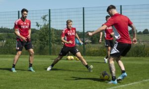 GALLERY: The best pictures as Aberdeen boss Jim Goodwin puts players (old and new) through their paces at Cormack Park