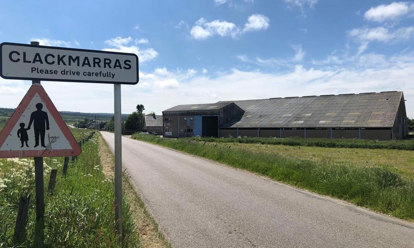 The incidents are alleged to have happened at Clackmarras Farm.