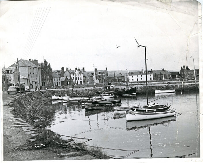 Stonehaven Harbour captured by Evening Express photographer Ian Hardie in 1961