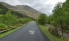 Police were called to a crash on the A87 near River Shiel Waterfall at around 2.45pm.