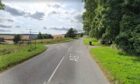 A97 near Kildrummy. Photo: Google Maps