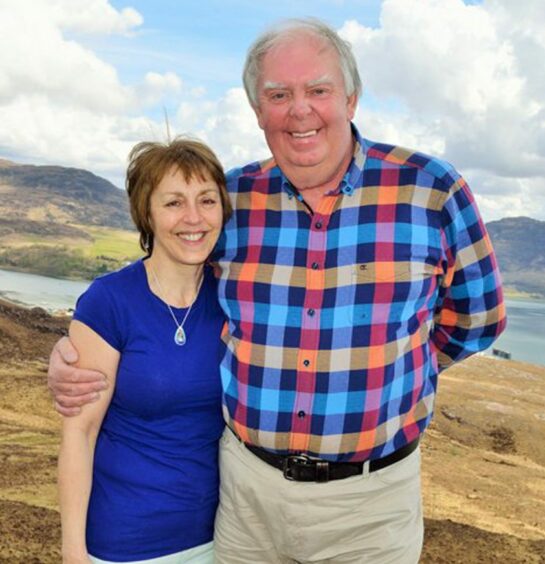 Deirdre and Alasdair Mackenzie, of Old Drynie House Bed and Breakfast.