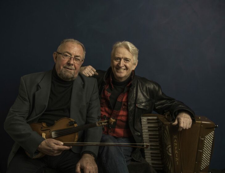 Summer events in Aberdeen and Inverness: Aly Bain and Phil Cunningham.