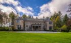 Dream homes: Auchlunkart House is one of the stunning homes on the market this week.