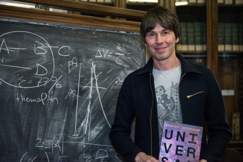 Professor Brian Cox will bring his new show to Aberdeen 
