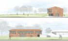 Artist's impressions of the new Bught park pavilion and changing facilities. Picture supplied by Highland Council.