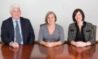 l-r Callum McDonald, managing partner, Carolyn Richards, partner, and Heather Stephen, head of commercial property at Raeburn Christie Clarke & Wallace.