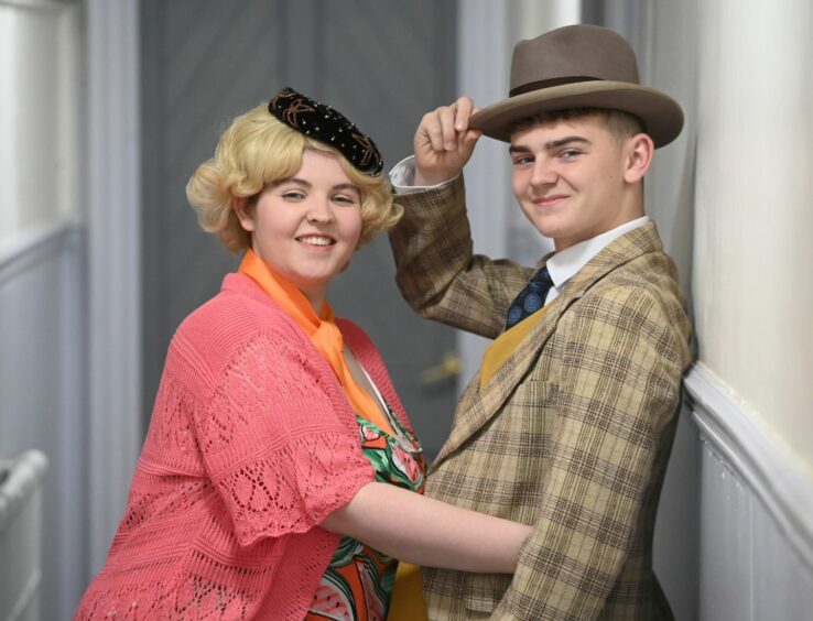 Hollie Rafferty and Leo Rataj work magic together in Guys And Dolls, staged by Phoenix Youth.