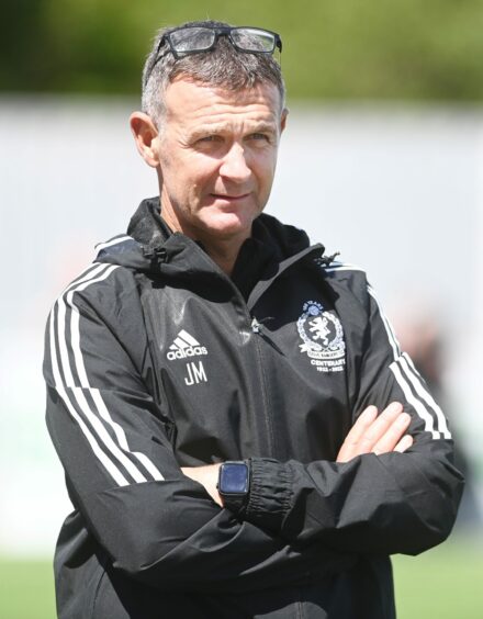 Rory McAllister has enjoyed working with new Cove manager Jim McIntyre.