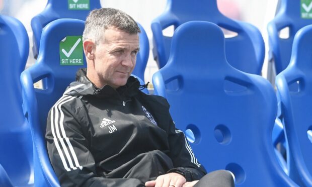 Cove Rangers manager Jim McIntyre