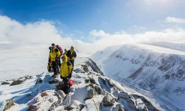 Cairngorm Mountain Rescue Team.