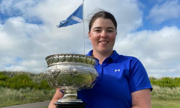 Cameron Neilson is the new Scottish Women's Amateur champion.