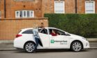 a group of friends get into a car for hire in Aberdeen's Enterprise Car Club