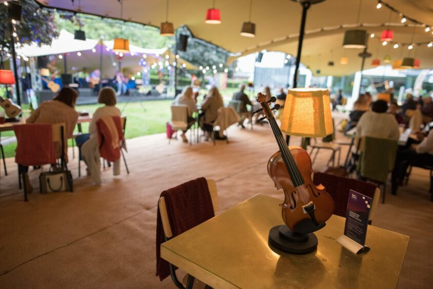 Under Canvas creates a chilled place to hang out at Eden Court.