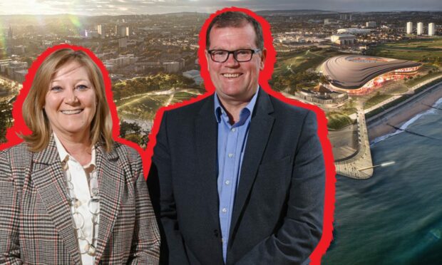 Zoe Ogilvie and Rob Wicks, Dons Directors talk of their hopes for the future of their next stadium