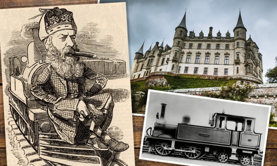 The 'Railway Duke' opened his line in 1871.