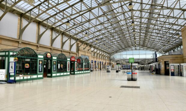 Aberdeen Train Station.