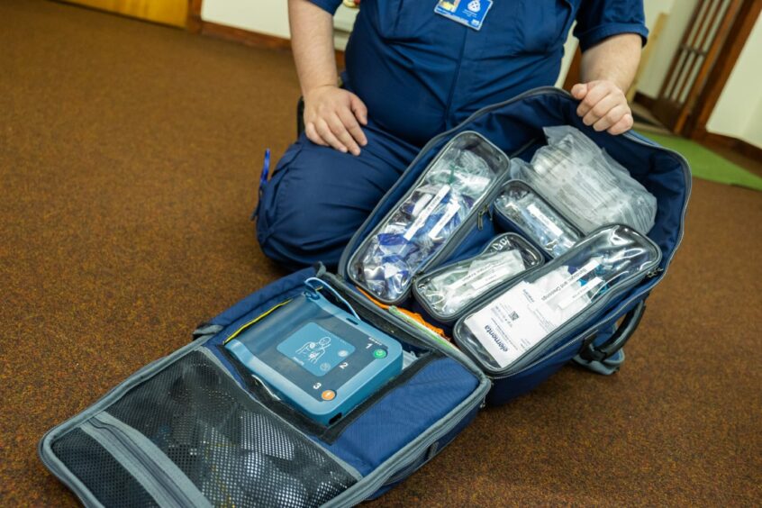The average cost of a response bag is £1,800.