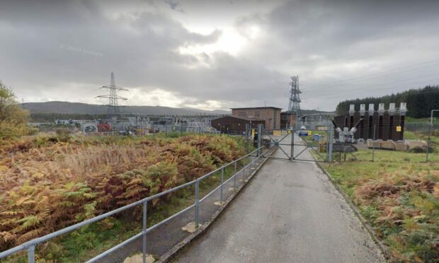 A 400kV Air Insulated Switchgear (AIS) Switching Station will be constructed near Coire Glas