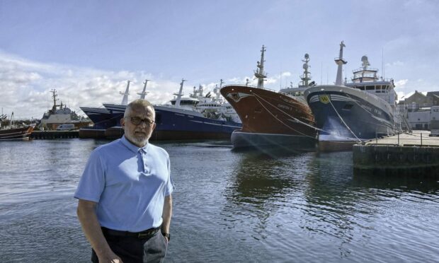 Julian Ramsey, pictured at Fraserburgh harbour, will be taking up the post of general manager for the newly established PTG UK at the start of August.