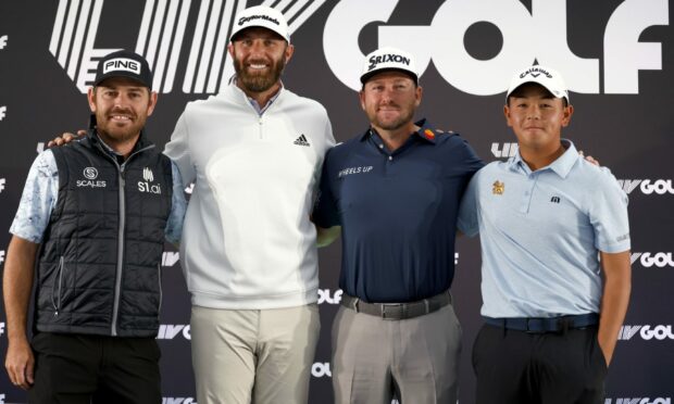 Louis Oosthuizen, Dustin Johnson, Graeme McDowell and Ratchanon Chantananuwat are all playing at Centurion Club this  week