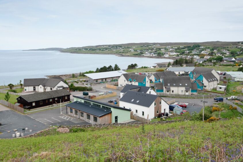 Affordable housing in Gairloch.