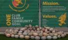 More than 100 rugby balls will be left throughout the area served by Highland Rugby Club in order to encourage play as part of the club's centenary celebrations.