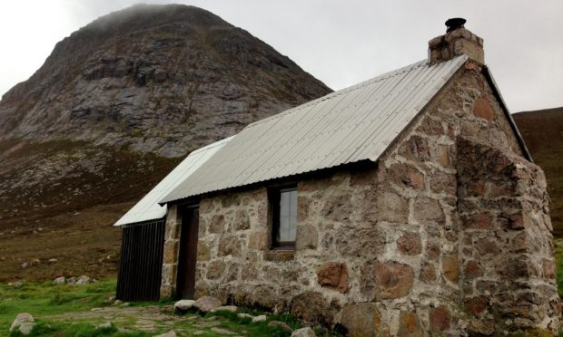 Corrour Bothy. Image:  Susan Ryrie.