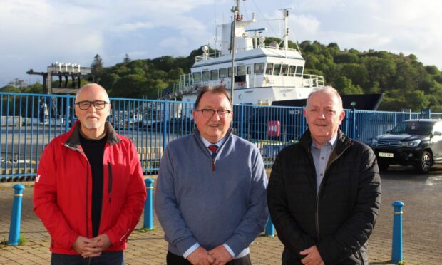 Stornoway Port Authority has announced the appointment of a new chair and two new board members. Picture shows; left to right: Roddie Mackay, Ian McCulloch and Murdo MacIver.