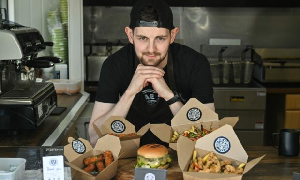 Danny Grant is making a go of it with his food truck in New Elgin.