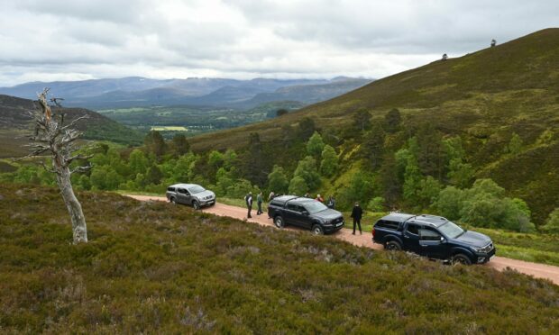 We were invited by Brewdog for a tour of their Lost Forest site, on its estate near Aviemore. Photo: Jason Hedges