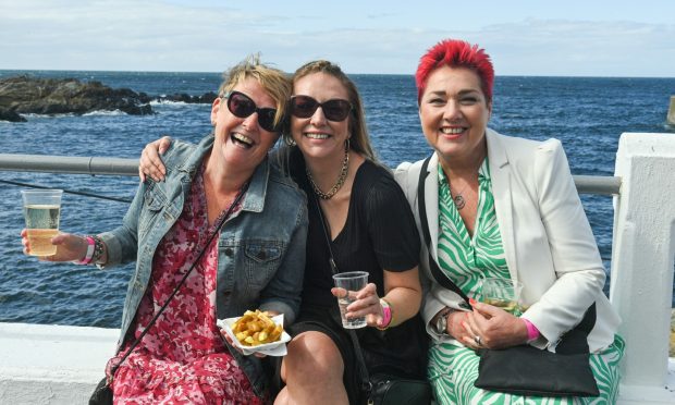 Kim Angus, Nora Mather and Claire Drennan. Image: Jason Hedges/DC Thomson