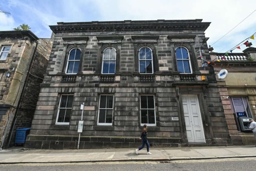 The Elgin Club building in the town centre. Image: Jason Hedges/DC Thomson