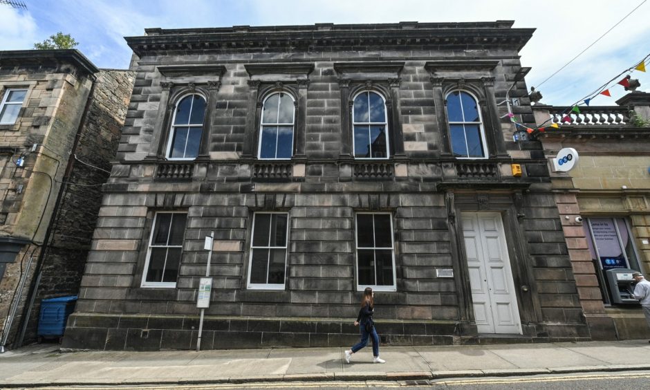 The Elgin Club building in the town centre. Image: Jason Hedges/DC Thomson