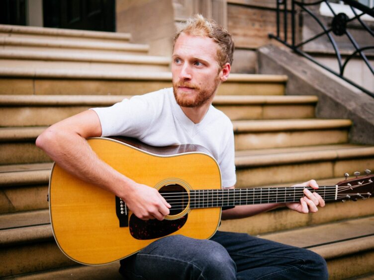 Singer-songwriter Jack Badcock. 