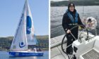 Jordan Ramsay was sailing with the Ellen MacArthur Cancer Trust last week.