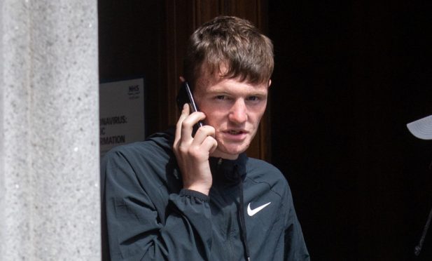Cameron Howey admitted he was "involved" in the sale of a Class A drug. Image: DC Thomson.