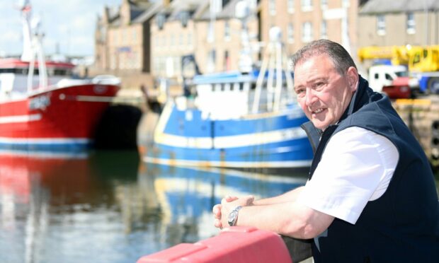 CR0036099 
Small business focus on Jimmy Buchan, of Peterhead fish seller Amity Fish
     .....see story Keith Findlay.    
Picture by Kami Thomson / DC Thomson         02-06-2022`