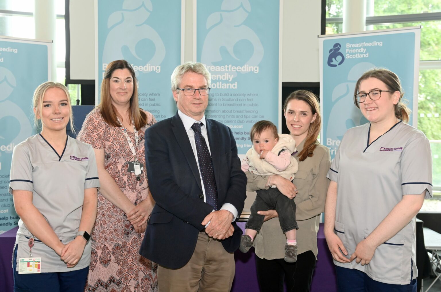 Aberdeen university work to normalise breastfeeding continues