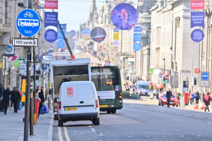 Making deliveries is an acepted reason for appealing a union street bus gate fine