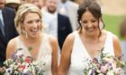 Kezia Dugdale married Jenny Gilruth at ceremony in Fife. Picture by Luke Davies