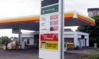 Petrol prices are still rising across the country. A Shell Garage located in Aberdeen. Picture by Chris Sumner.