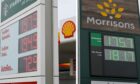The highest and lowest fuel prices recorded in the King Street area of Aberdeen on June 8. Photos: Kenny Elrick/DCT Media.
