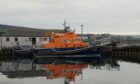 Kirkwall Lifeboat is in attendance. Picture by  Jane Candlish