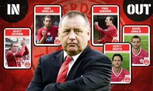Scott Severin and Noel Whelan were two high profile signings for Dons boss Jimmy Calderwood
