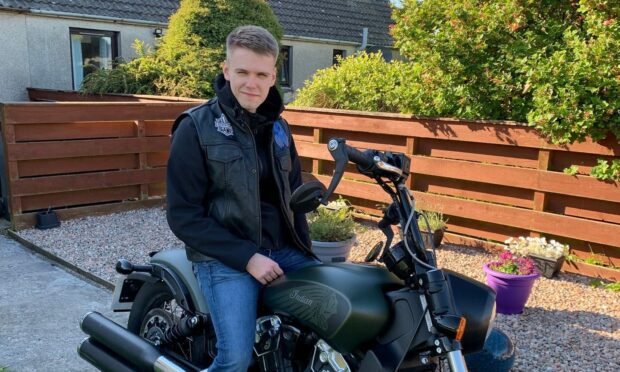 Liam Mackay, 21, died in the crash on Friday morning. Supplied by Police Scotland.