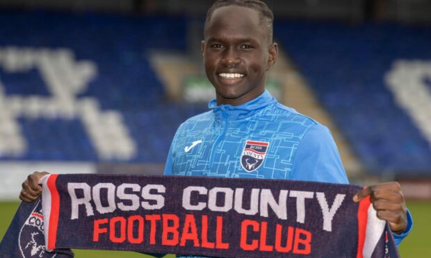 New Ross County signing Victor Loturi.  Picture - Ross County FC
