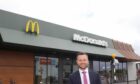 Iain Fyfe bought his first McDonald's location in Nairn back in 2022. Image: Sarah Fyfe.